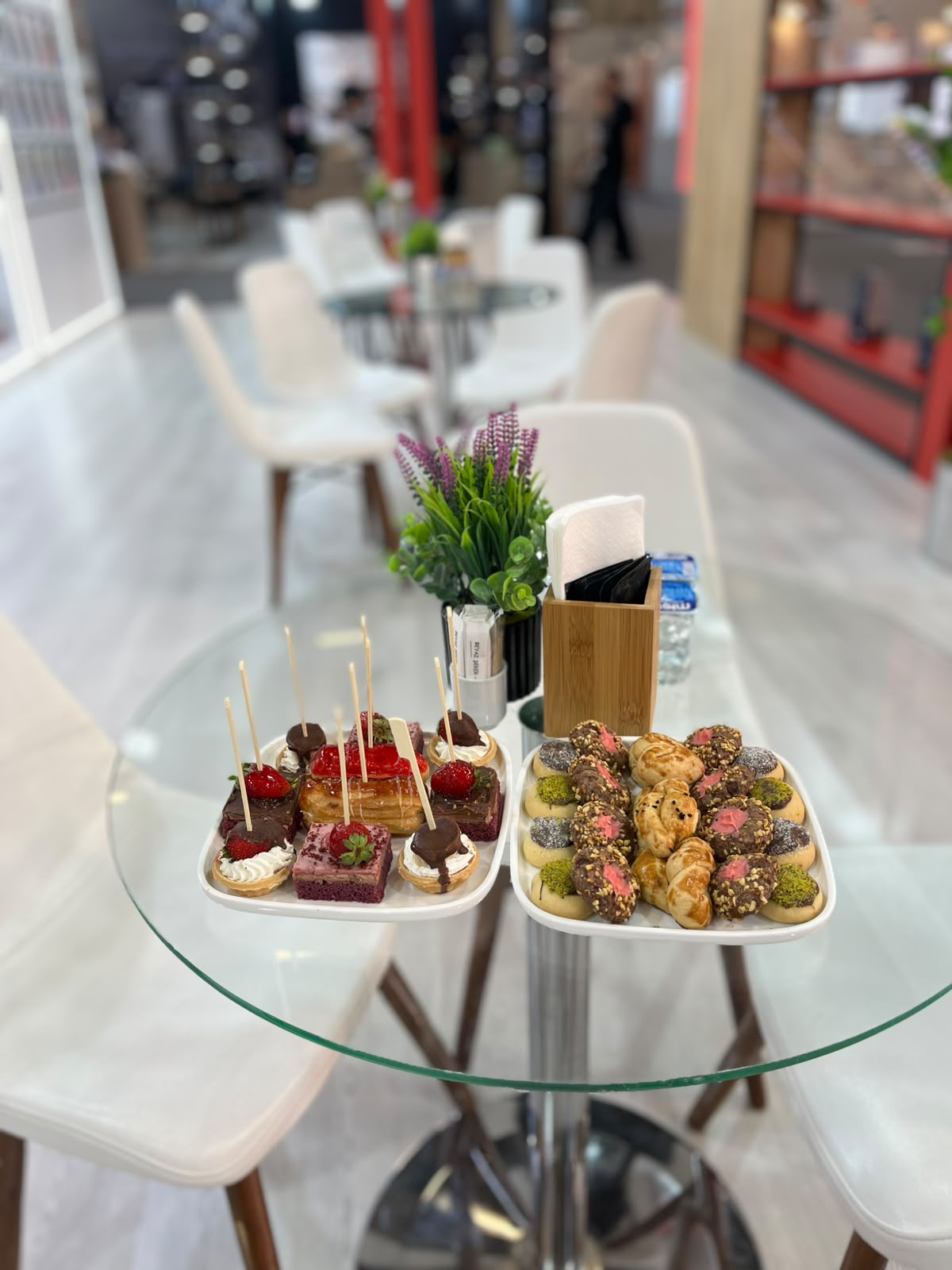 Kartaca Catering fuar ikram sunumu