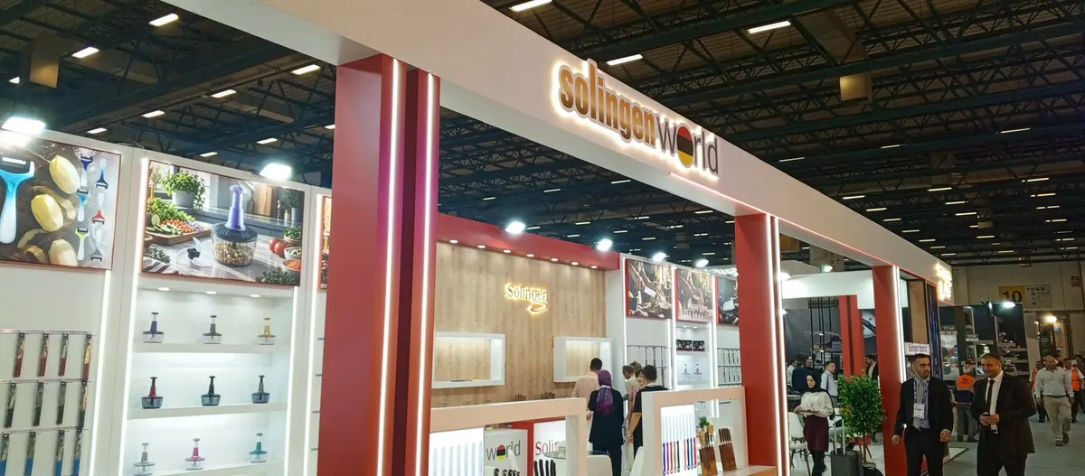Kartaca Catering hizmeti verilen Solingen World fuar standı